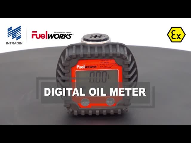 Explosion-proof fuel meter