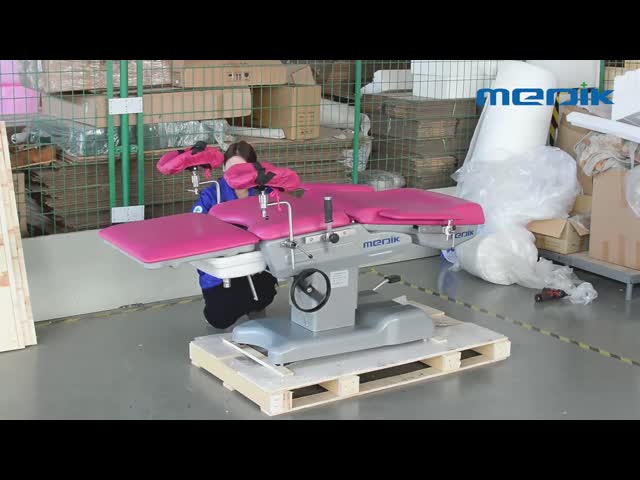 Medical Gynecological Anti Rust Steel Structure Hydraulic Obstetrics Table