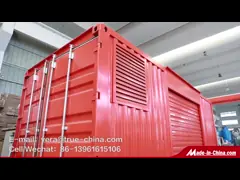 Тип пункт контейнера генератора азота PSA углерода защиты среды стальной росы -40℃ video