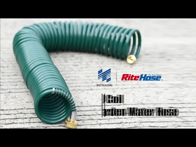 60PSI 50FT LONG EVA COIL WATER HOSE