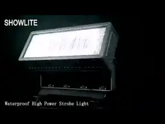 Свет строба СИД этапа ночного клуба 1728 частей X1w RGBW 4 In1 IP65 video