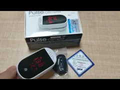 Кровь испытывая оксиметр ИМПа ульс кончика пальца 60mA 250pbm video