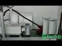 Пылесосы переливаясь через край рему против ИЭК 60312 испытательного оборудования Доорпост порога video