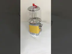 Автомат круга металла шоколадного батончика Gumball для торгового центра video