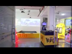 China Gun Shooting 9D Virtual Reality Simulator VR Tower Walking Platform Black Yellow supplier