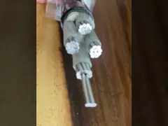 XLPE минируя низким кабель дыма 1000V 4×35mm2 расклассифицированный огнем video