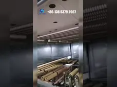 Double Bending Glass Tempering Furnace for Automotive Back glass with moulds pressing