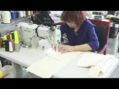 Выровнянный с сумкой посыльного холста девушек 16oz ткани фланели video