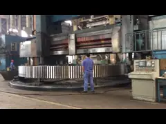 цена по прейскуранту завода-изготовителя шестерни распорки роторной печи кольца литого железа 16000mm узелковая и шестерни шпоры video