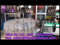 Автоматическая машина завалки галлона бутылки с детектором утечки воздуха транспортера video