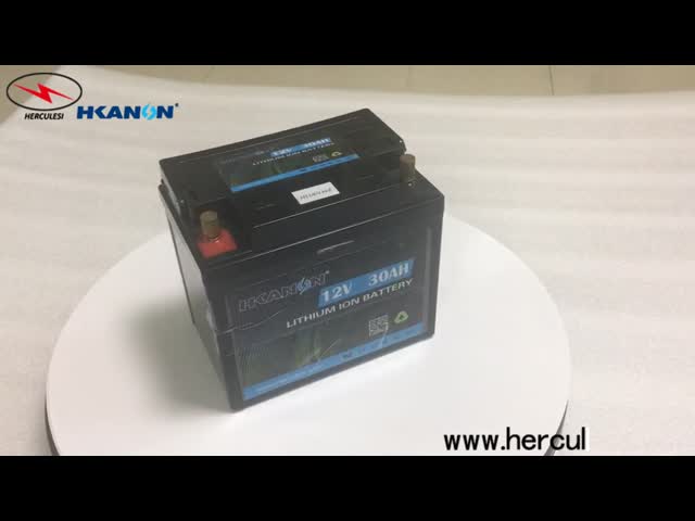 Accu LiFePO4 12V 30Ah Rechargeable Power Bank For UPS Lights