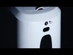 Дезинфектант алкоголя стойки дезинфицирующего средства руки дисплея LCD ABS держателя стены жидкостный video