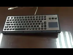 Клавиатура ключей доказательства 85 вандала морская подсвеченная с интегрированной сенсорной панелью video