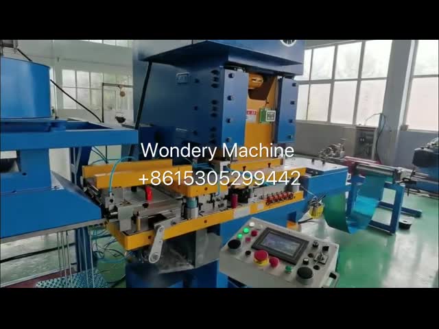 Hydraulic  650KN Anti Blockage Fin Press Machine With PLC Control