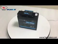 Батарея лития циклов 12V 20Ah LiFePO4 банка 4000 силы video