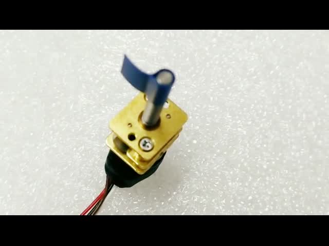 10мм зацепленный Степпер мотор 5В 2 мотор проводов 18° участка 4 Степпер с коробкой передач СМ10-816Г металла видео