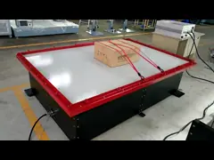 стандарт встречи ИСТА 1А 2А АСТМ Д999 таблицы испытания на вибропрочность полезной нагрузки 500кг роторный video