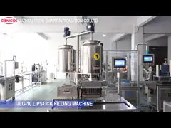 8kw Metal Mold 10 Nozzles Lipstick Filling Machine