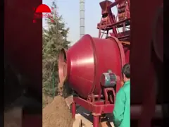 Тип портативная машина лестницы смесителя, смесителей цемента миномета JZC250 2520 * 2000 * 2500mm зеленых video