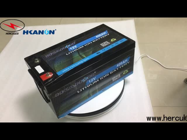 18650 Cell 12V 400Ah 5kWh Deep Cycle Lifepo4 Battery