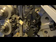 CNC compression spring machine