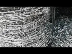 Колючая проволока высокой напряженности 1.7MM гальванизированная для барьеров video