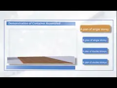 Flat pack container