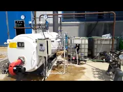 Горизонтальный тип дизель увольнял сила итога структуры 3.6кв дымогарной трубы боилера пара video