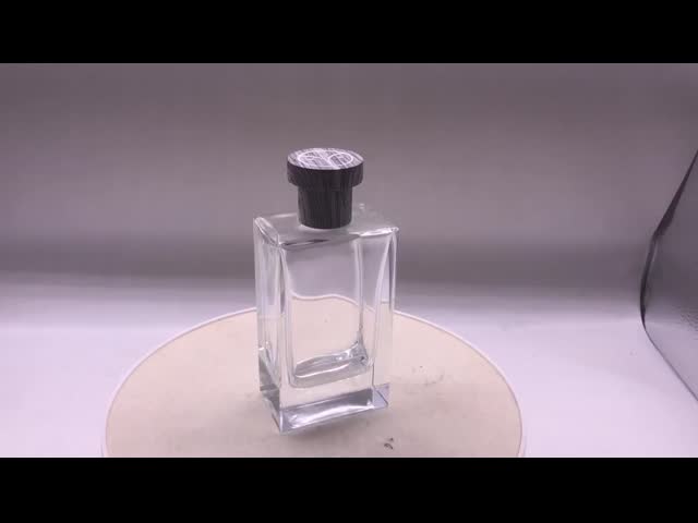 Дизайн Zamak головы собаки над крышкой флаконов духов для бутылки FEA 15 видео