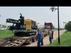 Epiroc 1550 измеряет снаряжение пустотелого сверла размера b поверхностное с Crawler дистанционного управления video