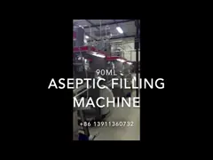 Оборудование безгнилостный заполнять 6000PPH 100ml автоматическое жидкостное video