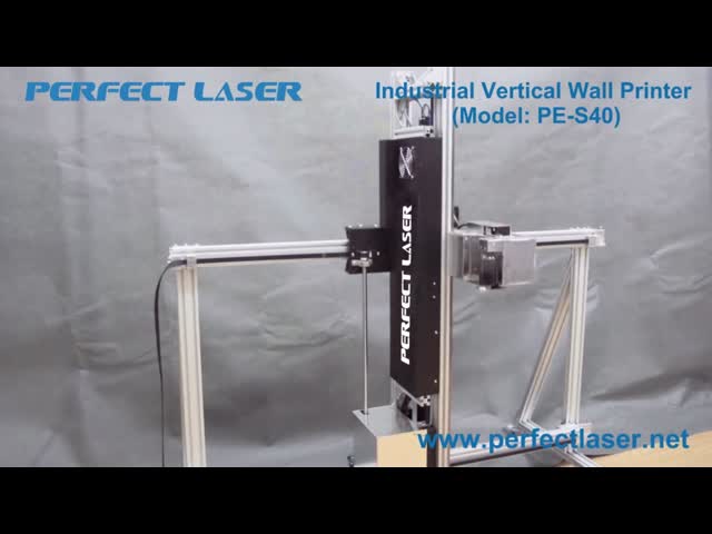 Высокоскоростной настенный принтер версии ХД Вертикальный кабель Проводное управление видео