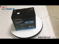 Клетка литий-ионных аккумуляторов 32700 тележки гольфа 12V 80Ah LiFePO4 video