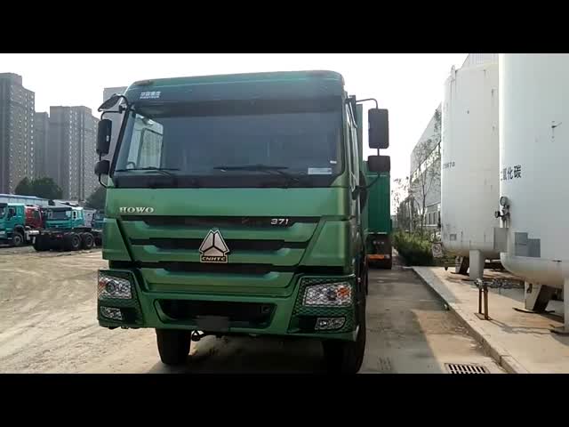 Тележка сброса 371HP Tipper SINOTRUK HOWO 12wheels LHD 31tons 20-30CBM ZZ3317N3267W видео