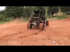 Автоматический 150кк человек взрослого 2 идет Карт с спереди и сзади ударом масла video