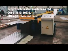 Металлический лист настилая крышу высокой крен гофрированный нервюрой формируя машину для плакирования стены video