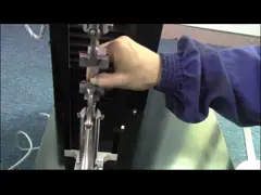 100Кг - 500 Кг оборудования для испытаний растяжимого тестера тестера срывая прочности тканей системы сервоконтрол емкости резинового video