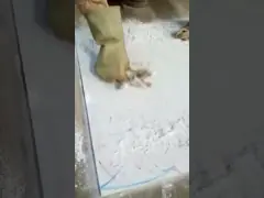 Плитка фарфора взгляда цемента плиты 2400*1200mm офисного здания большая video