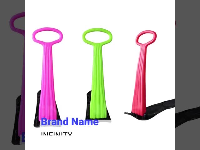 Продукты безграничности скелетона лыжи снега детей пластиковые складывая видео