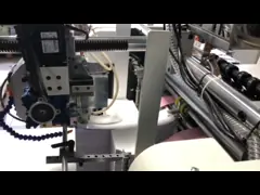 Full Automatic Multi - Functional Rigid Box / Gift Box Making Machine
