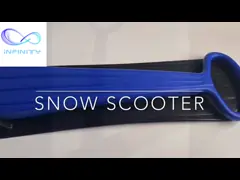 продукты безграничности 1.7kg складывая ручку сжатия скелетона снега легкую video