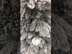 Сосна 7FT тонкая для расположения атмосферы рождества video