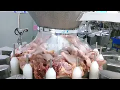 Винт кормить 14 главный Weigher Multihead для утки свинины цыпленка video