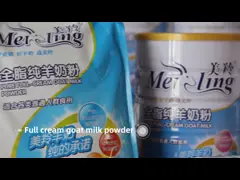 Food Glass Instant Whole / Full Cream Goat Milk Powder 25kg