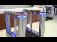 Режимы контроля стабилизированного турникета ворот скорости множественные с читателем карты РФИД video