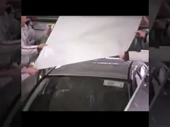 Барьера защиты поверхности избавления PPF лента слон крена автомобильного лоснистая белая прокатанная большая video