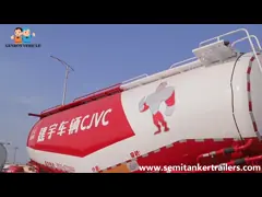 Genron Vehicle-58 Tons Bulk Cement Tanker
