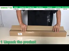 Full Spectrum 20001.6mW UV90 60W LED Grow Light Bar