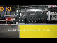 Hydraulic Cutting 2.5mm Chain Driven Upright Rack Roll Forming Machine