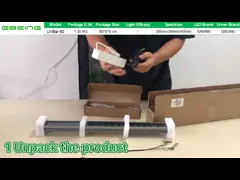 Indoor Cultivation 405nm UVBar60 IP65 40W UV Led Grow Strip